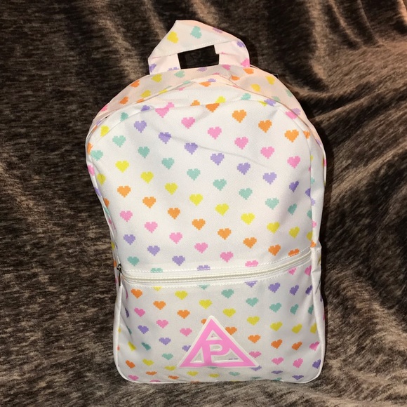 Poppy Other - Poppy Pastel Hearts Mini Backpack.